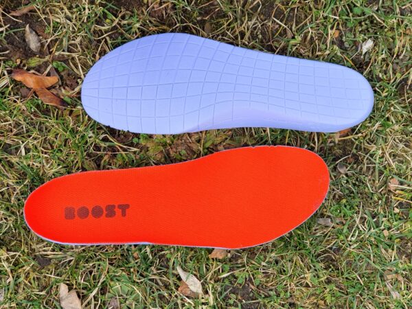 Herausnehmbare Boost-Sohle der adidas Terrex Free Hiker GTX Schuhe
