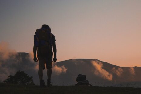 Schönes Urlaubsmotto: Alles was ich brauche passt in einen Rucksack