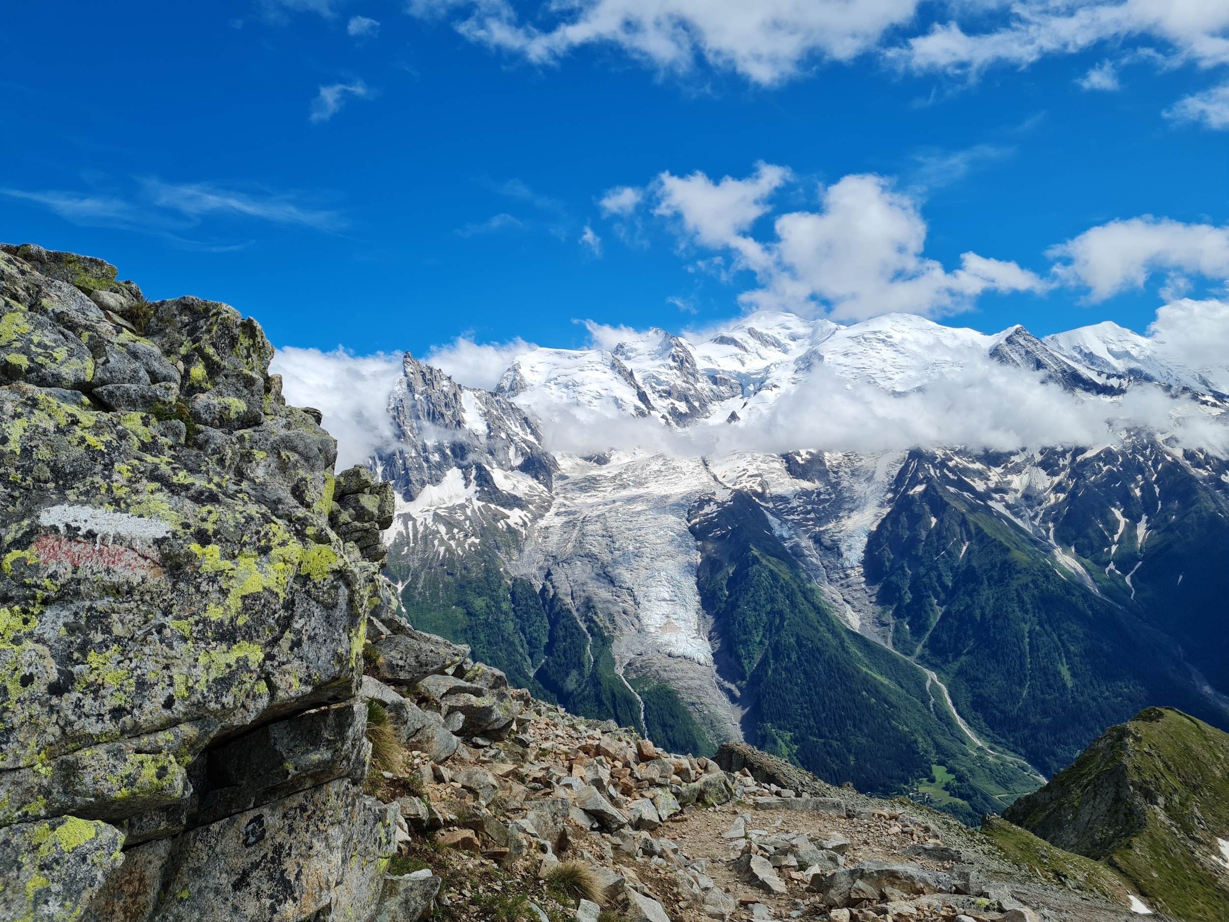 In meinen Alpen Wandern Infos findest du auch eine Tour zum Mont Blanc