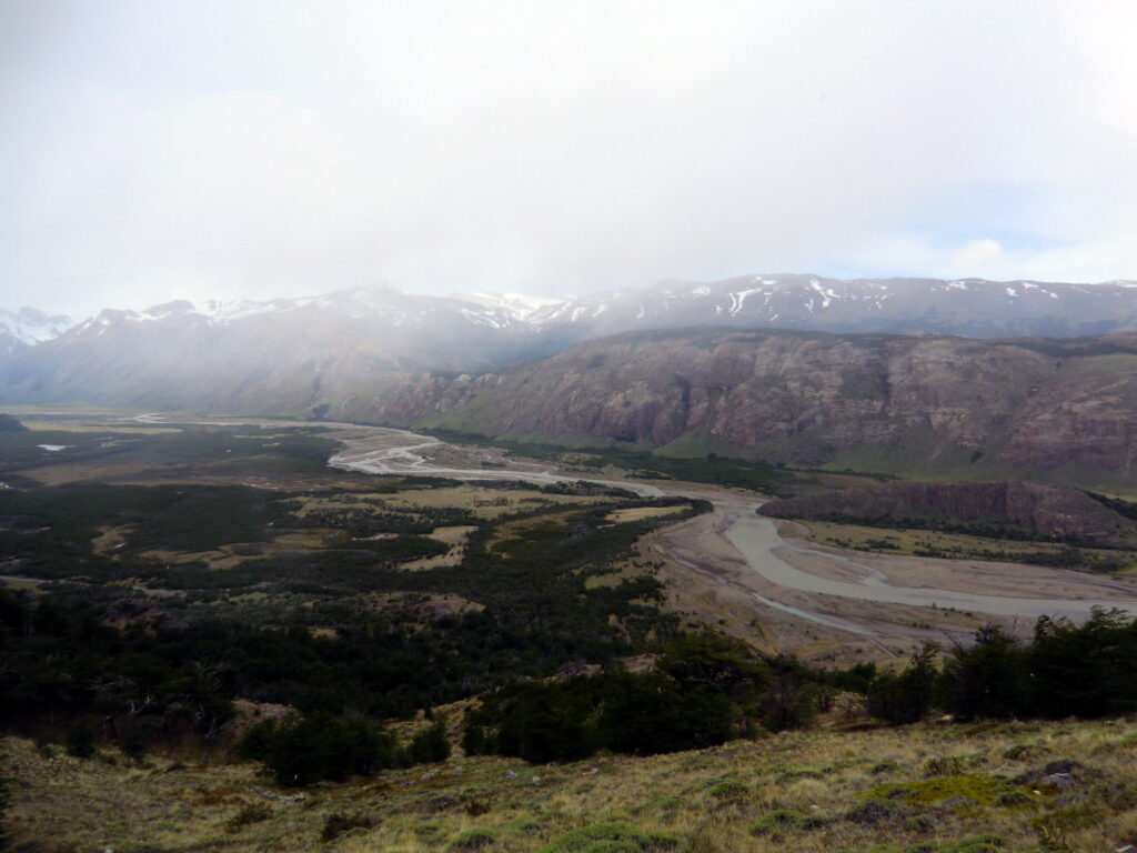 Typische Auen Landschaft