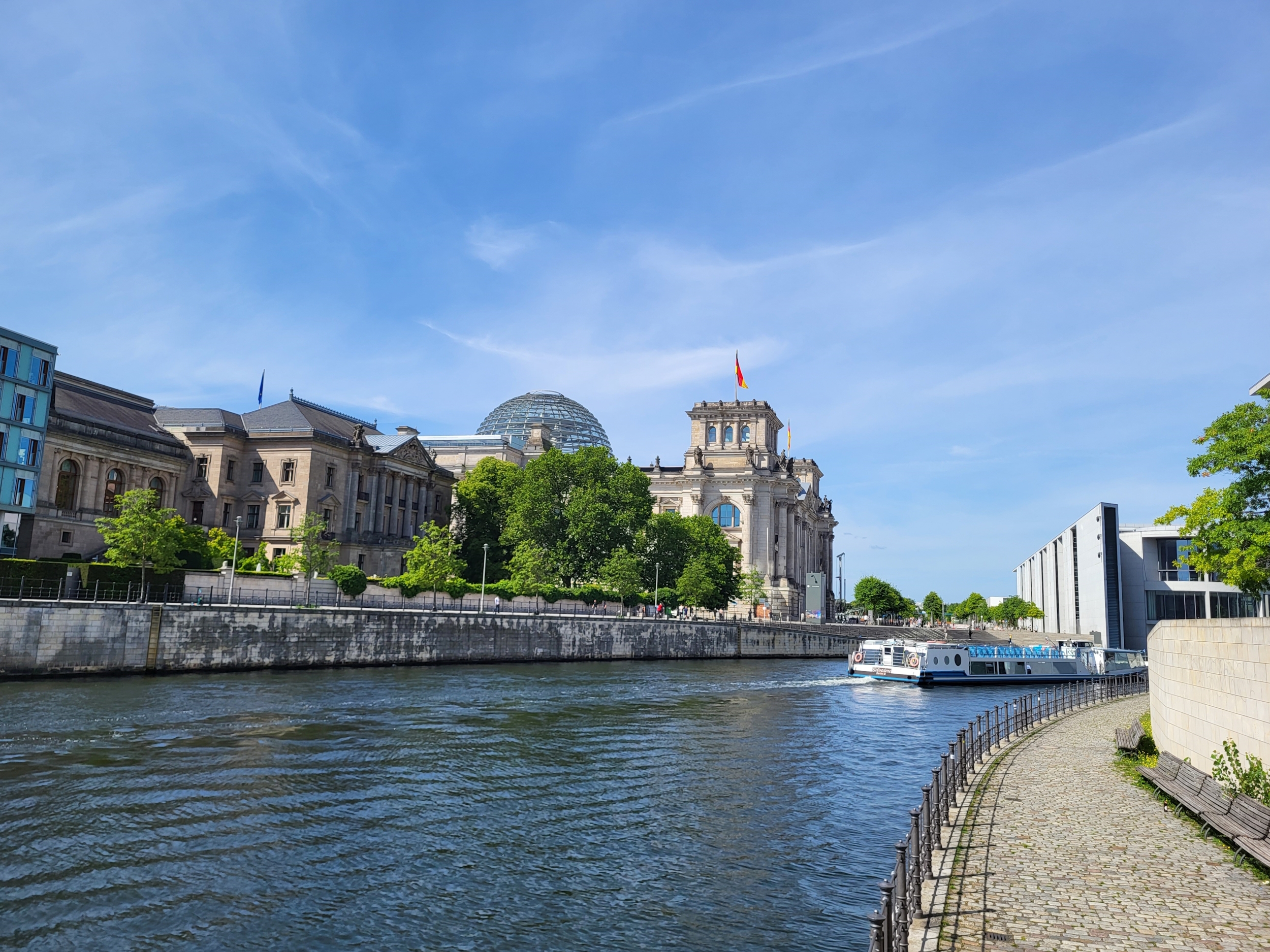 Berliner-Spree-Wanderung: Reichstag