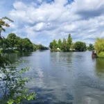 Berliner-Spree-Wanderung: Mündung von Landwehrkanal und Charlottenburger Verbindungskanal