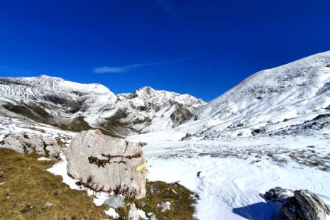 Weißes Panorama am Collado de Pietramula