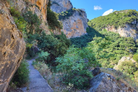 E4 Peloponnes Teil 3: Lagada-Schlucht im Taygetos-Gebirge