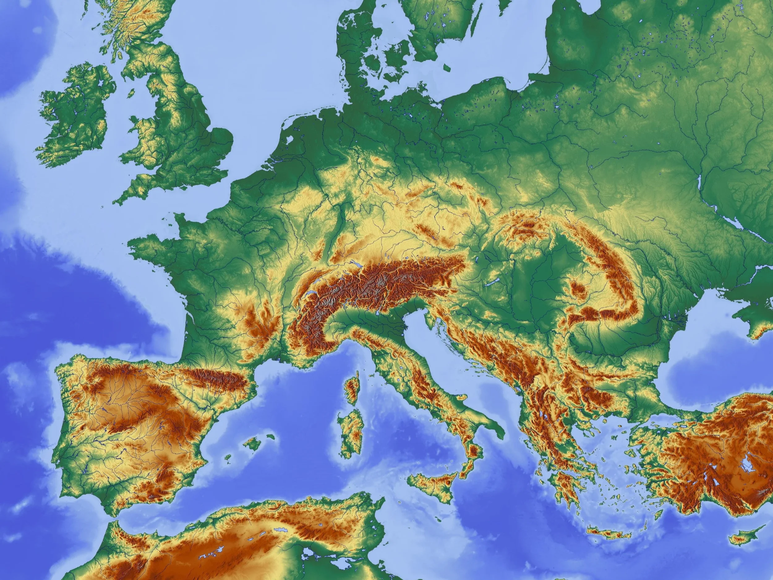 Die Gebirge sind der beste Ausgangspunkt, um in Europa wandern zu gehen