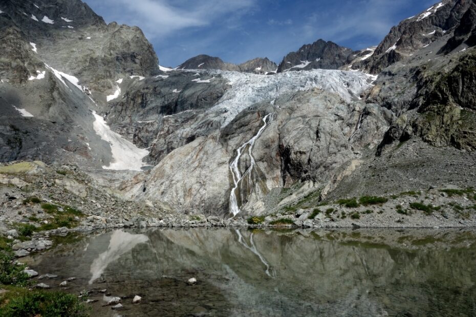 Glacier Blanc und Barre des Écrins