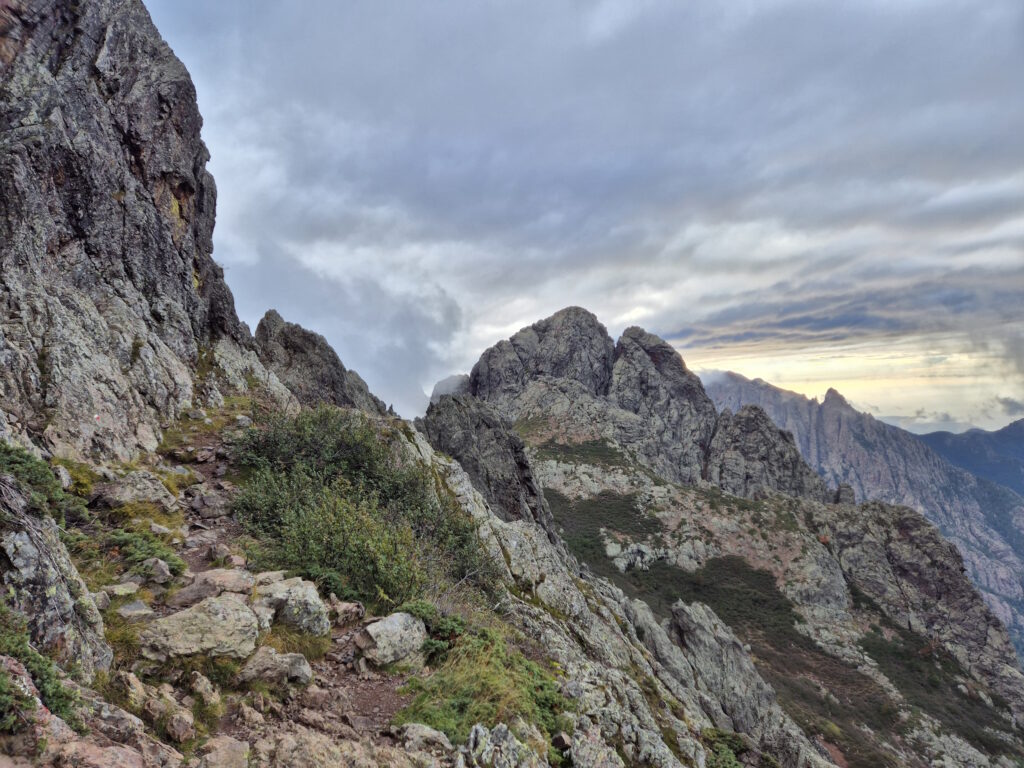 GR 20 Nordteil: Übergang zur Bocca Innominata