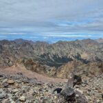 GR 20 Nordteil: Blick zurück über den Cirque de Trimbolaccio