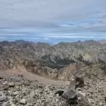 GR 20 Nordteil im Oktober GR 20 Nordteil: Blick zurück über den Cirque de Trimbolaccio