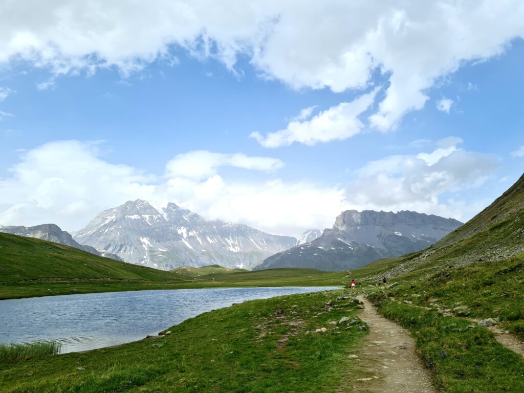 Grande Traversée des Alpes Teil 5: Plan du Lac mit Vanoise-Massiv