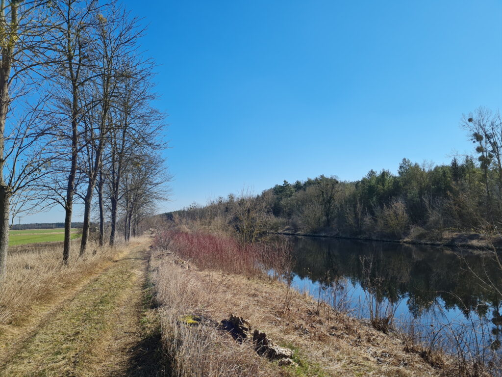 Prairiestimmung auf der Havelkanal-Wanderung