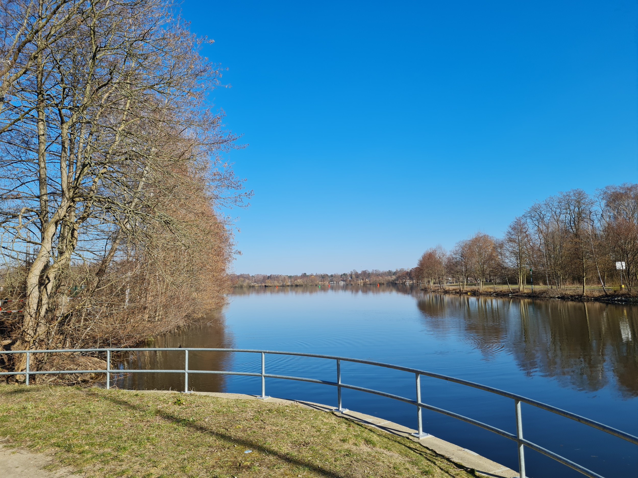 Havelkanal-Wanderung: Abfluss in Hennigsdorf