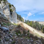 Lykischer Weg Teil 3: Felswand vor dem İncegeriş Tepesi-Grat