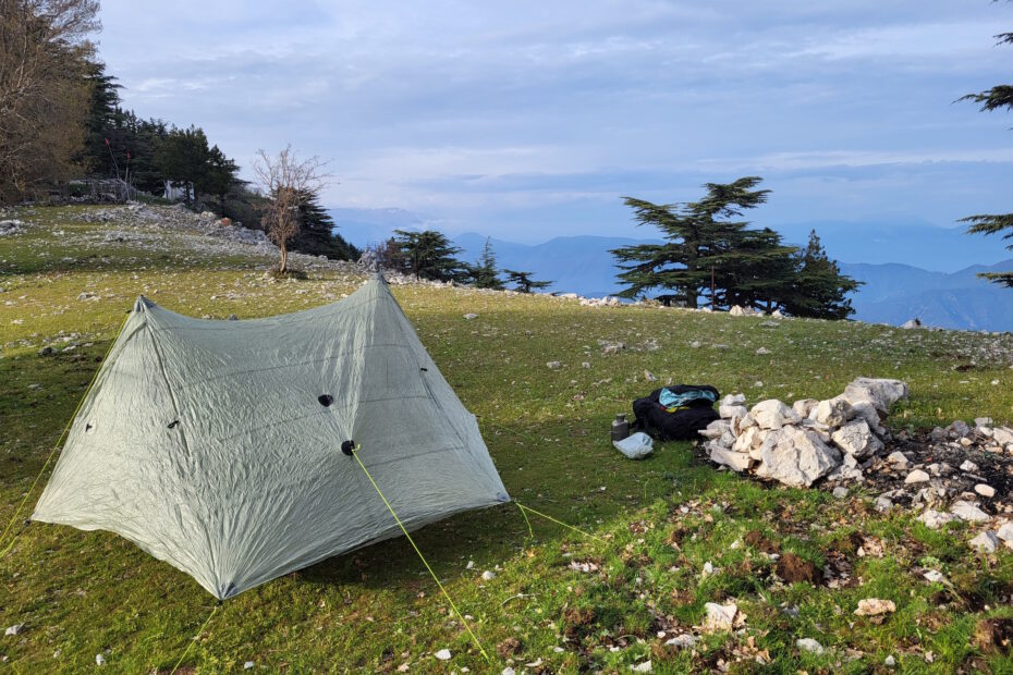 Lykischer Weg Teil 3: Zeltlager auf dem İncegeriş Tepesi-Grat