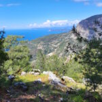 Lykischer Weg Teil 1: Blick zurück über Eren Dağı-Flanke und Lykische Küste © gipfelwelt.net