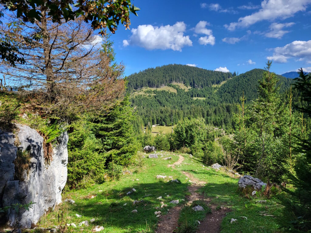 Maximiliansweg Teil 1: Ende des Plattenberggrats