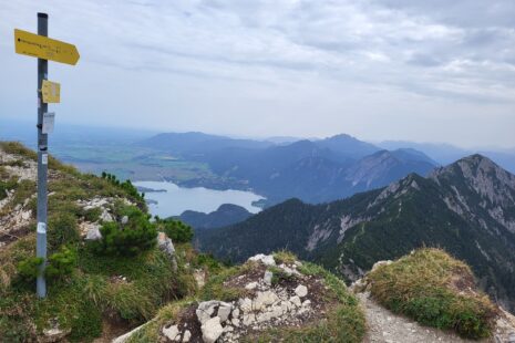 Maximiliansweg Teil 2: Herzogstand mit Kochelsee