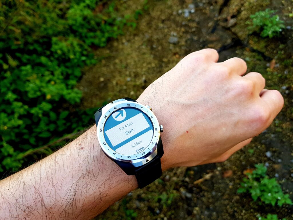 MobVoi TicWatch Pro Navigation im Test mit Viewranger