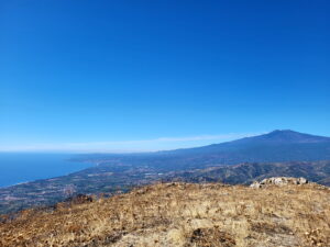 Blick vom Monte Veneretta auf den Ätna
