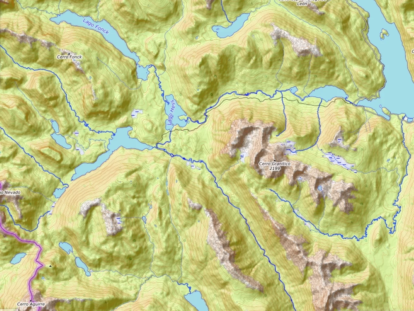Die Orographie ist maßgeblich für die Erstellung topografischer Karten