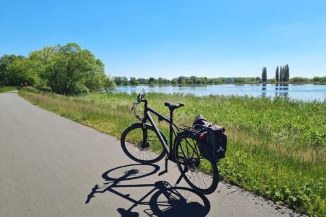 Auf der Radtour an der Havel von Potsdam nach Kirchmöser bei Ketzin