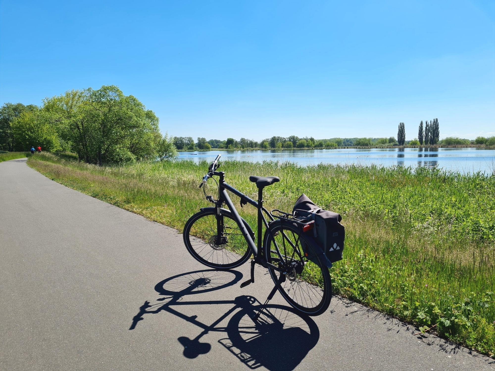 Auf der Radtour an der Havel von Potsdam nach Kirchmöser bei Ketzin