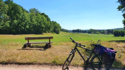 Radweg Berlin-Leipzig kurz hinter Bad Schmiedeberg