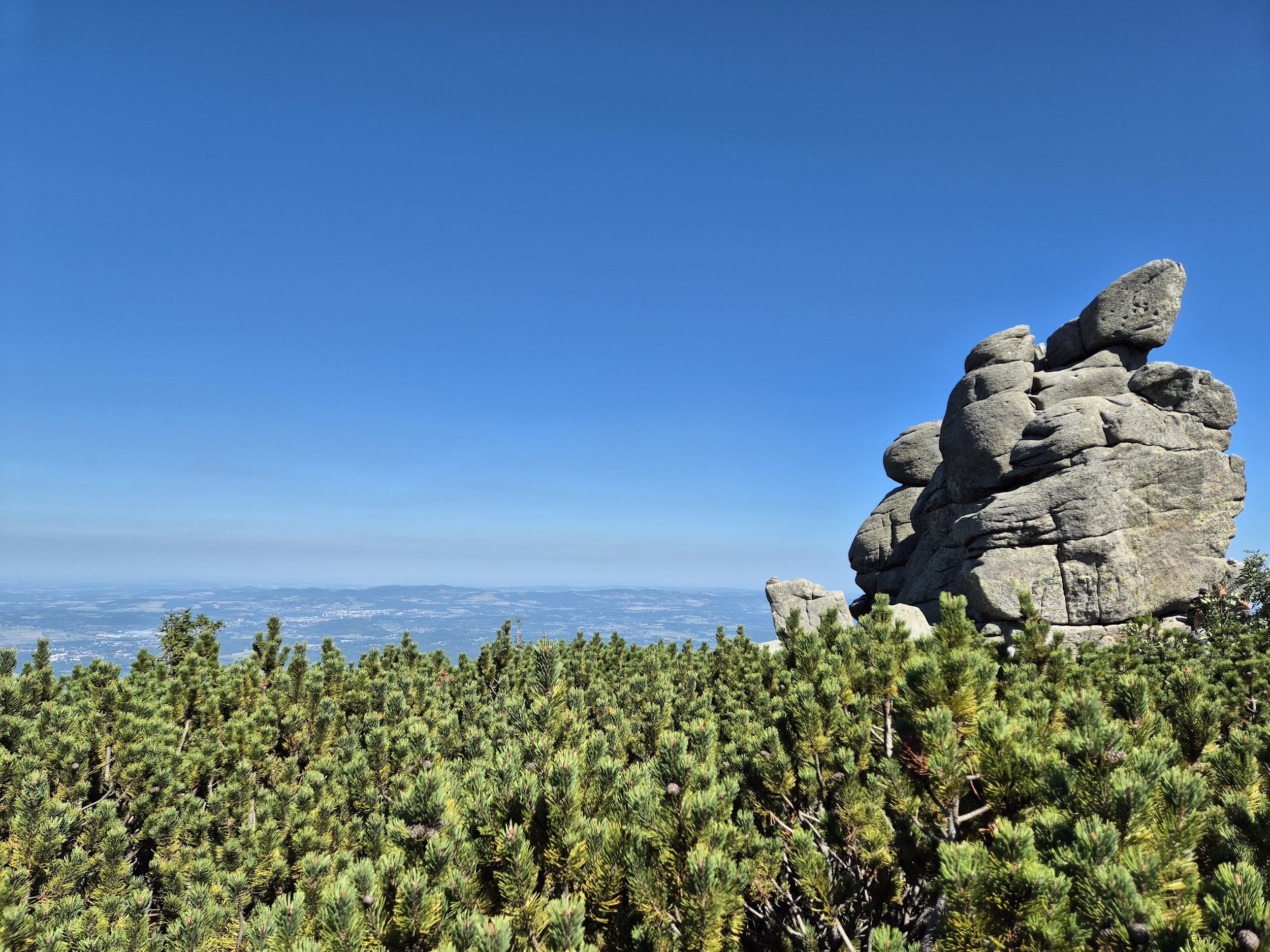 Riesengebirge-Wanderung über die Schneekoppe: Mittagstein