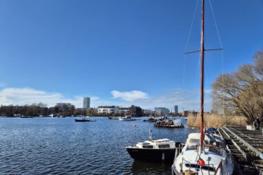 Rummelsburger-Bucht-Wanderung: Rummelsburger Ufer