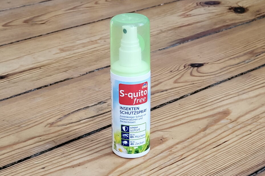 S-quitofree Insektenschutzspray Zitroneneukalyptusöl im Test