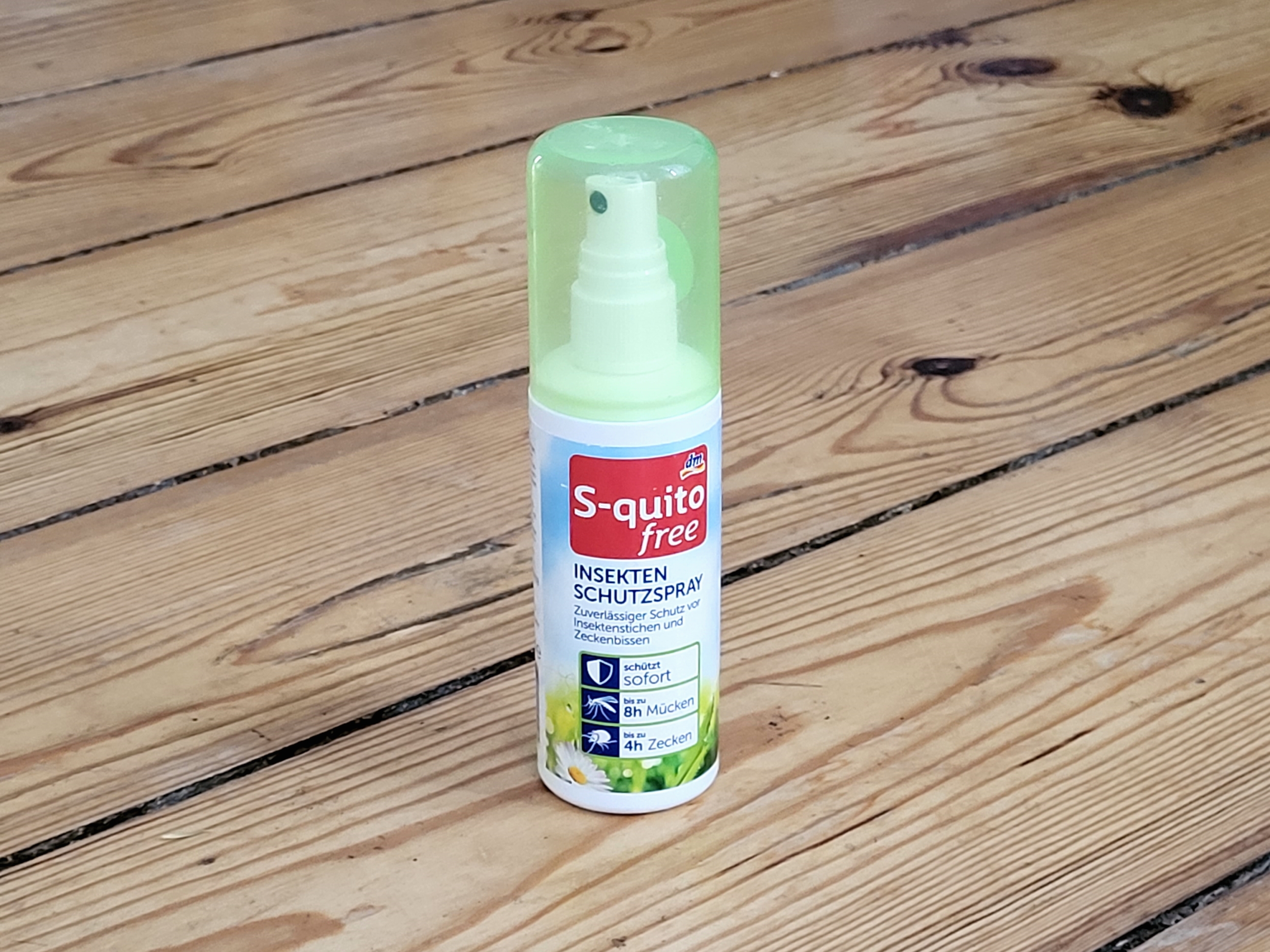 S-quitofree Insektenschutzspray Zitroneneukalyptusöl im Test
