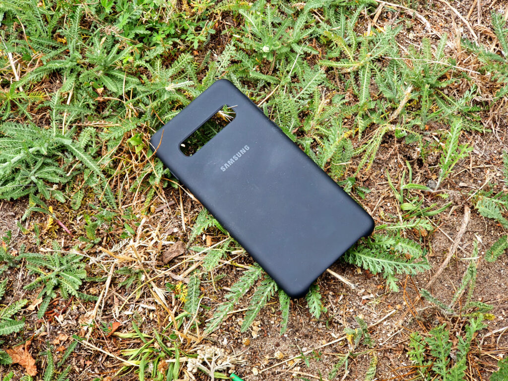 Samsung Silicone Cover S10 Außenseite