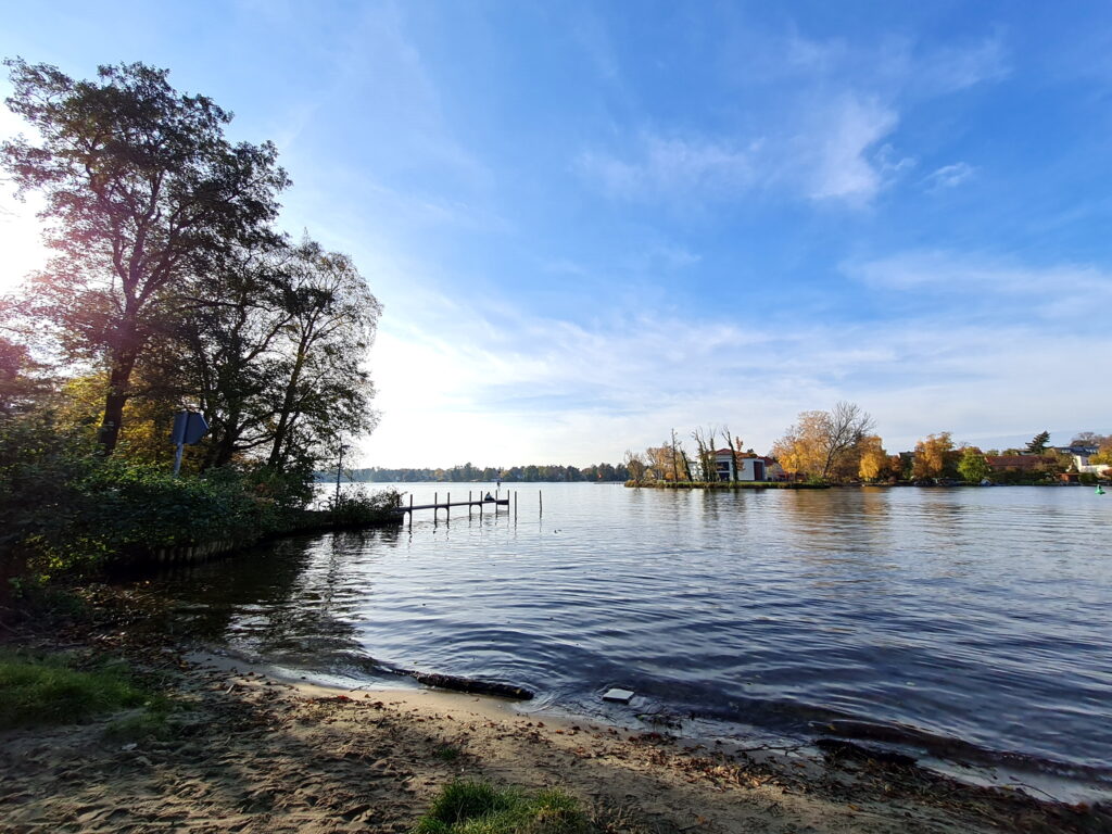 Schmöckwitzer Werder Rundwanderung: Strandbad Schmöckwitz