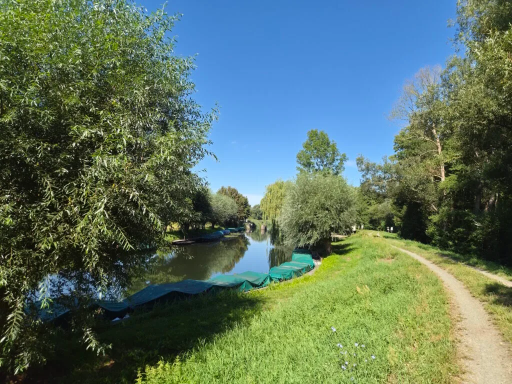 Spreewald-Durchquerung: Beim Kahnhafen Alt Zauche