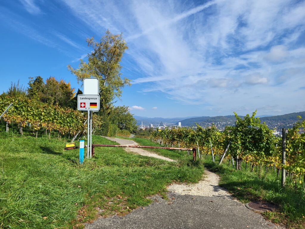 Südschwarzwald-Durchquerung: Grüne Grenze in Tüllingen