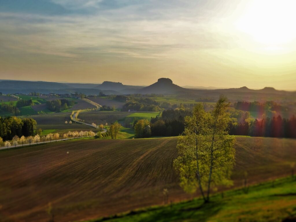 Tafelberge in der Sächsischen Schweiz