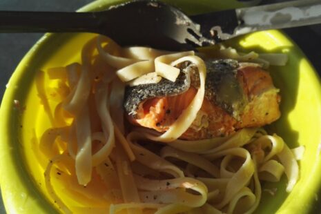 Tagliatelle al salmone