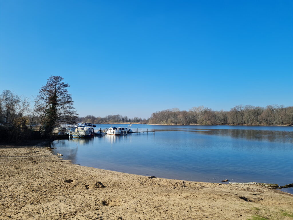 Badestelle Saatwinkel, Tegeler See und Spandauer See Wanderung