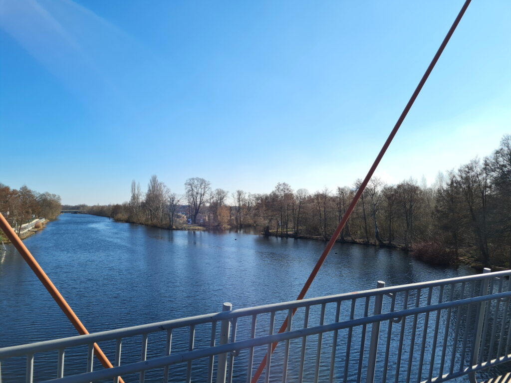 Auf dem Saatwinkler Steg, Tegeler See und Spandauer See Wanderung