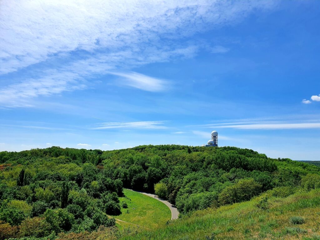 Blick auf den Teufelsberg vom Drachenberg