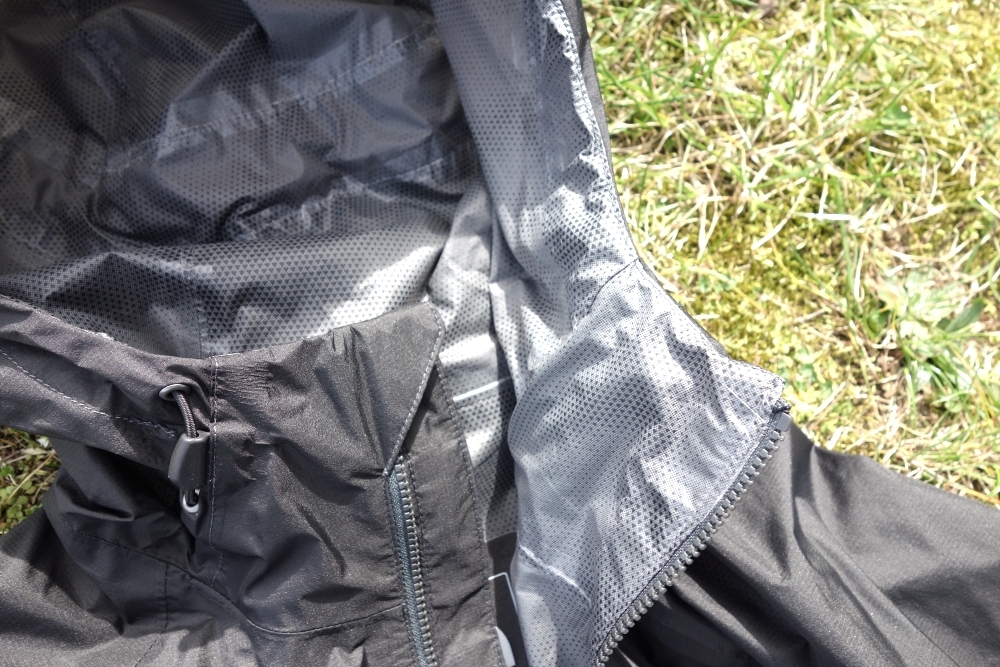 The North Face Venture Fastpack Jacket Kragen Nahaufnahme