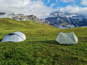 Wildcamping in den französischen Alpen