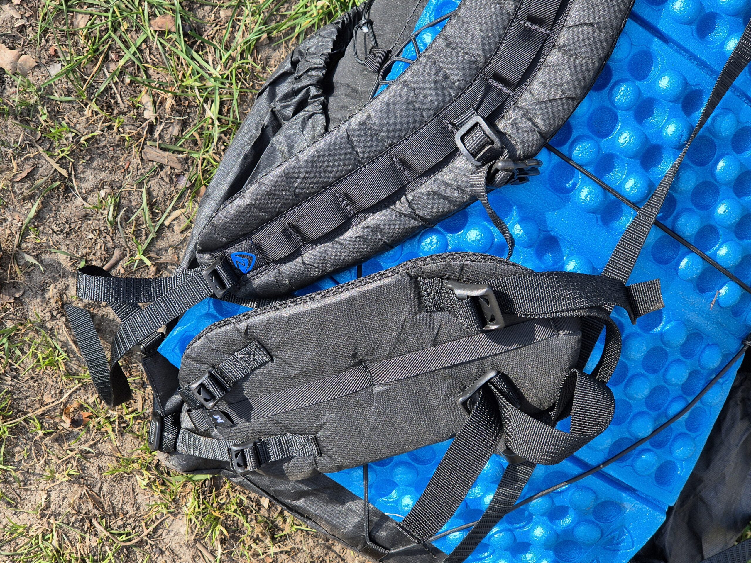 Gute Polsterung an Padded Belt und Träger des Zpacks Nero Ultra 38L Backpack